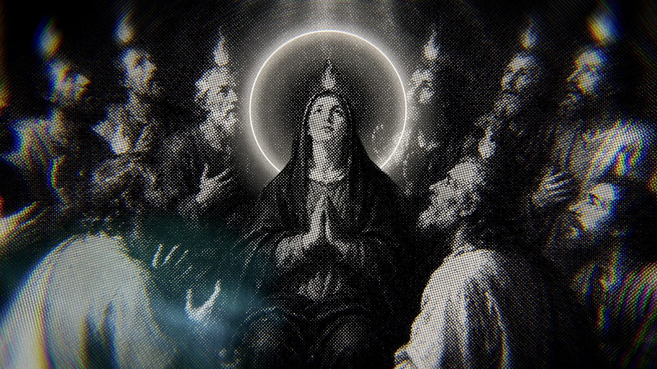 The Spirit of Pentecost worship background 10, 4K loop
